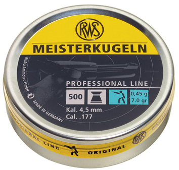RWS-Meisterkugeln LP 0,45 gr. 450